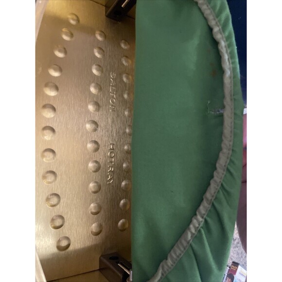 Vintage Green Salton Hotray Electric Bun Bread Warmer Model WB-5 Tested Works - Picture 2 of 9